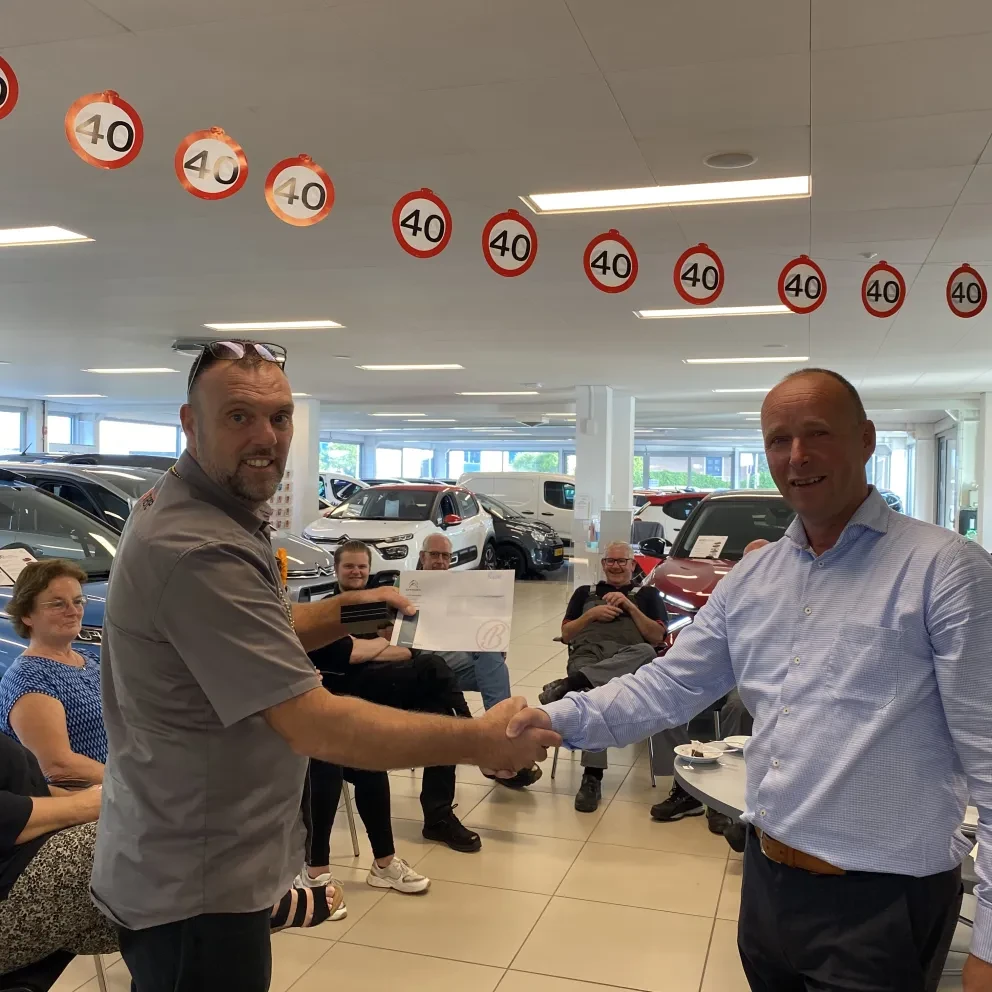 Roland 40 jaar bij Broere