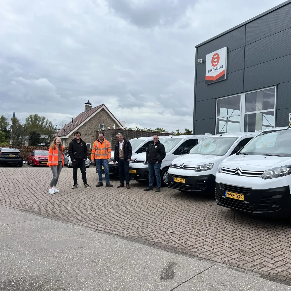 4 Citroën bedrijfswagens voor Polderrealisatie