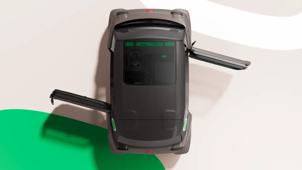 Citroën Ami Minty green dak